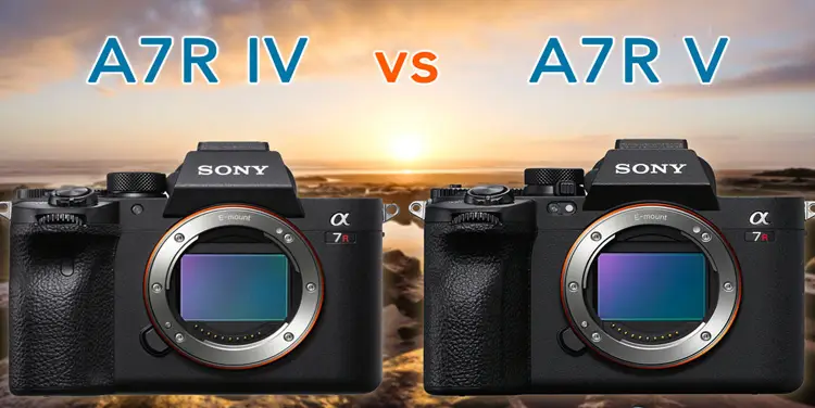 مقایسه a7r iv sony با a7r v