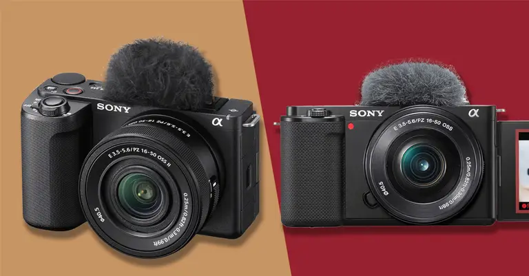 مقایسه دوربین Sony ZV-E10 با Sony ZV-E10 II