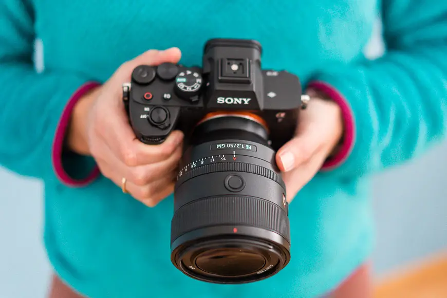 لنز سونی مدل Sony FE 50mm f1.2 GM