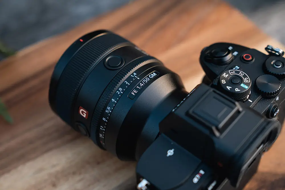 لنز سونی مدل Sony FE 50mm f1.4 GM Lens