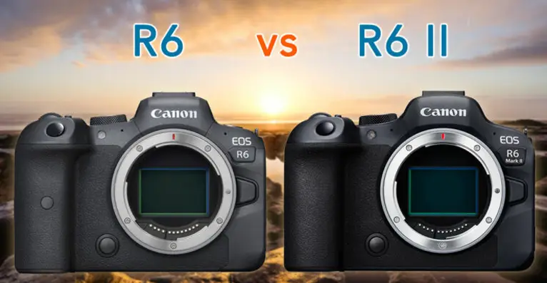 مقایسه دوربین Canon EOS R6 Mark III با Canon EOS R6
