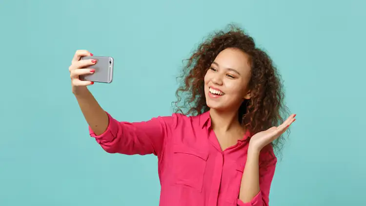 ژست عکاسی سلفی