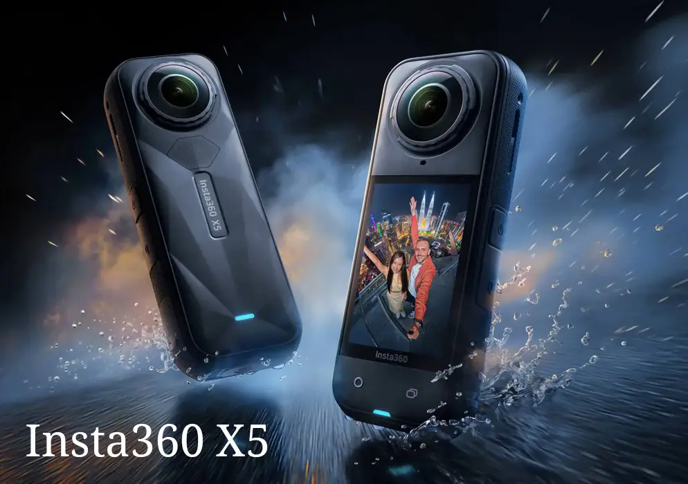 دوربین اکشن Insta360 X5 Action Camera Standard Bundle