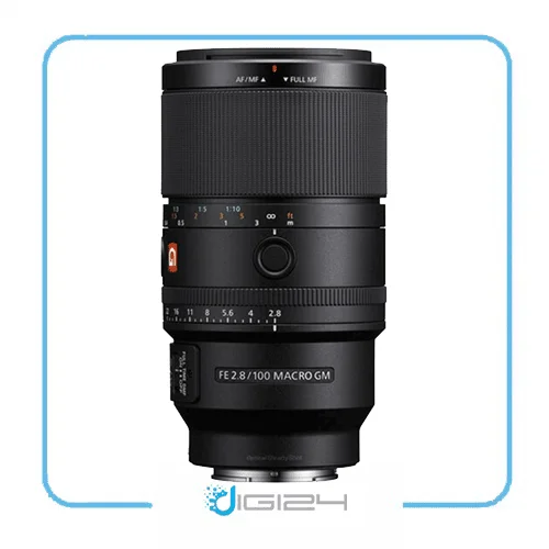لنز سونی مدل Sony FE 100mm f/2.8 Macro GM Lens
