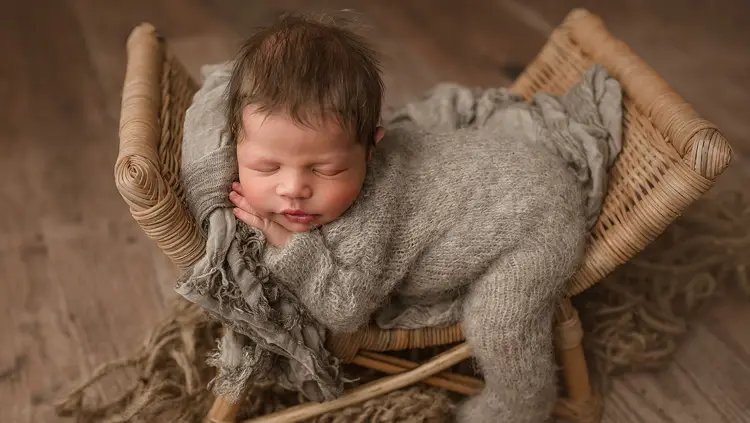 عکاسی نوزاد پسر