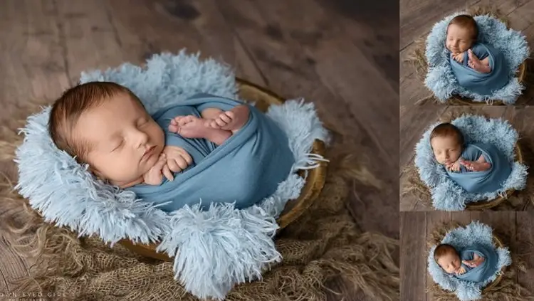 عکاسی نوزاد پسر