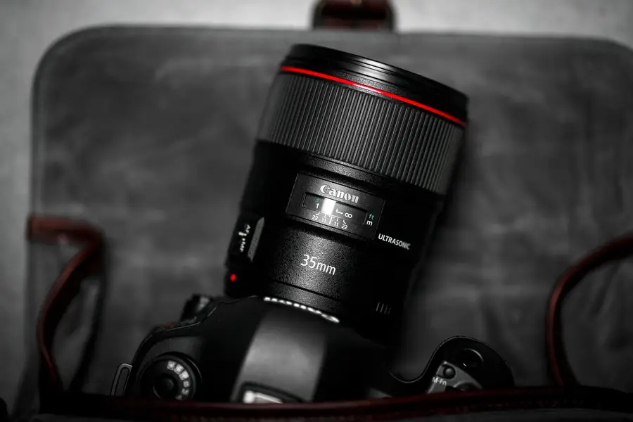 لنز کانن مدل Canon EF 35mm f1.4L II USM