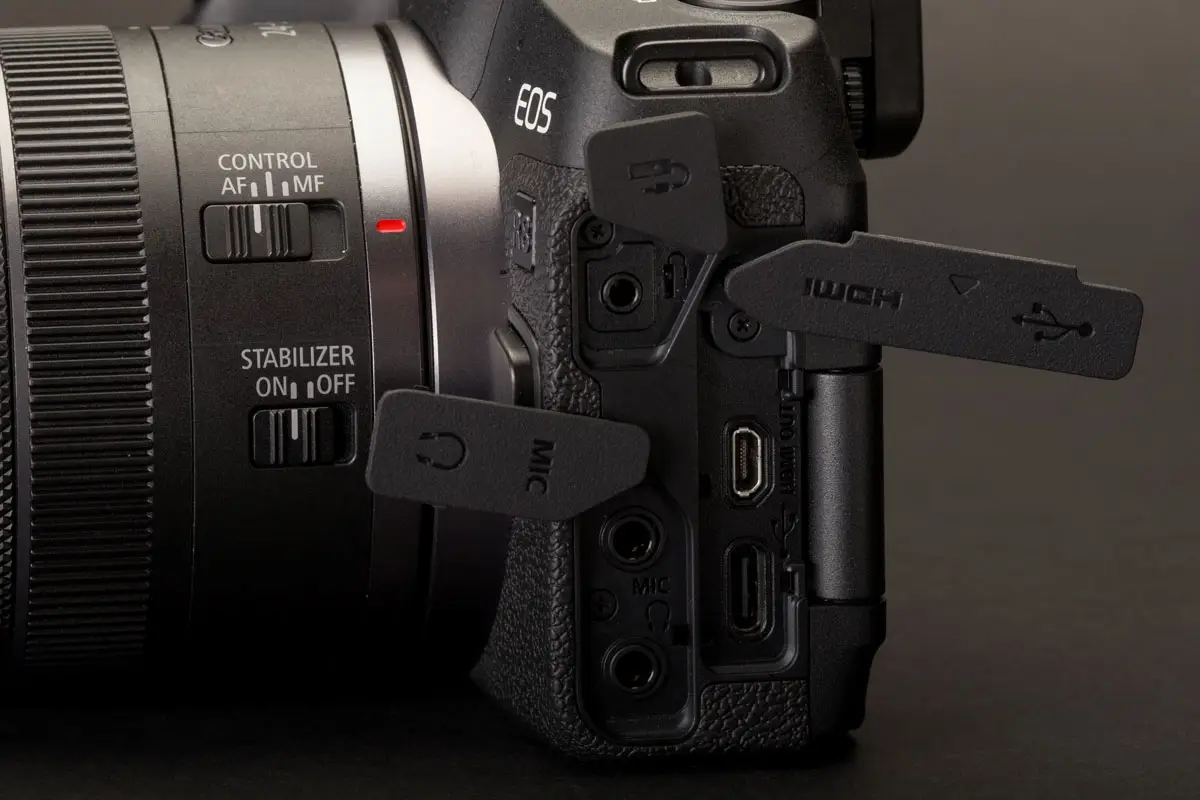 دوربین بدون آینه کانن EOS R8 Kit RF 24-105mm f4-7.1 Lens