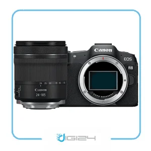 دوربین بدون آینه کانن EOS R8 Kit RF 24-105mm f/4-7.1 Lens