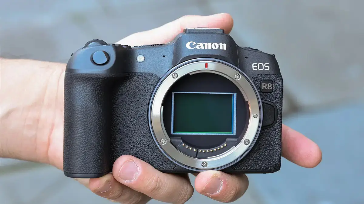 دوربین بدون آینه کانن EOS R8 Kit RF 24-105mm f4-7.1 Lens