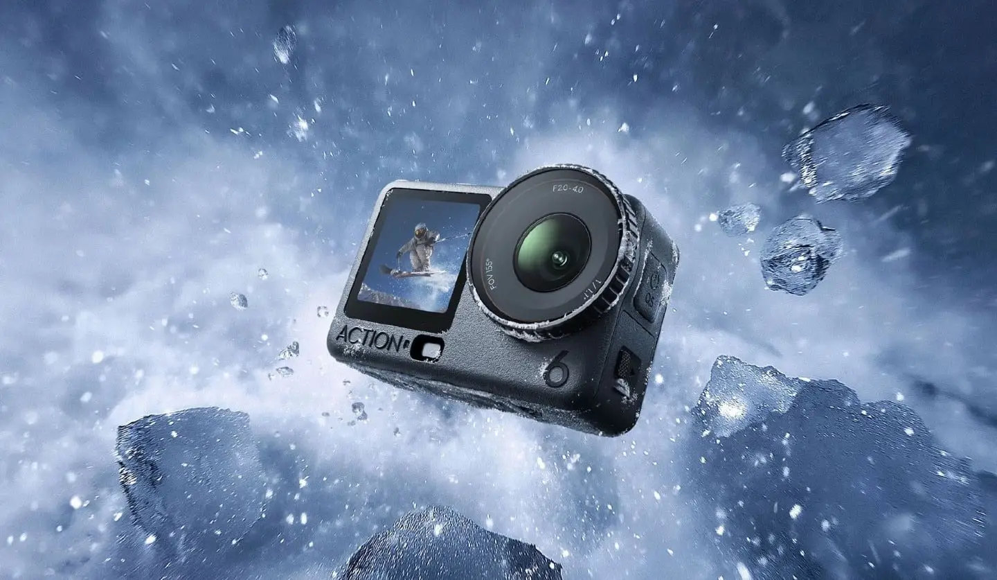 دوربین ورزشی دی جی آی مدل DJI Osmo Action 6 Adventure Combo