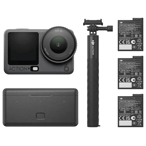 دوربین ورزشی دی جی آی مدل DJI Osmo Action 6 Adventure Combo
