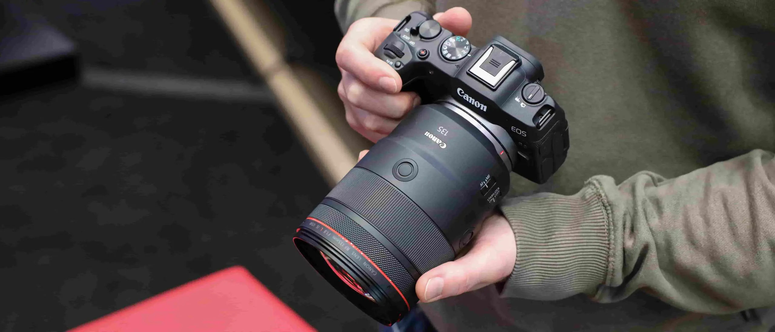 لنز بدون آینه کانن مدل Canon RF 135mm f1.8 L IS USM