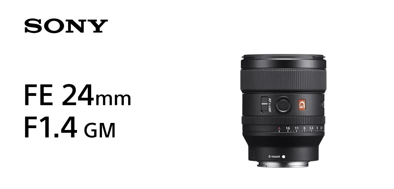 لنز سونی مدل Sony FE 24mm f/1.4 GM