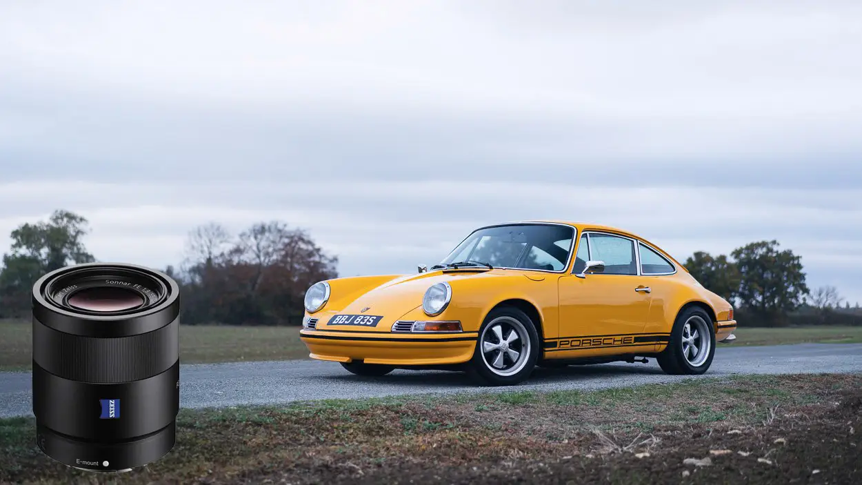 لنز سونی مدل Sony Sonnar T FE 55mm f1.8 ZA