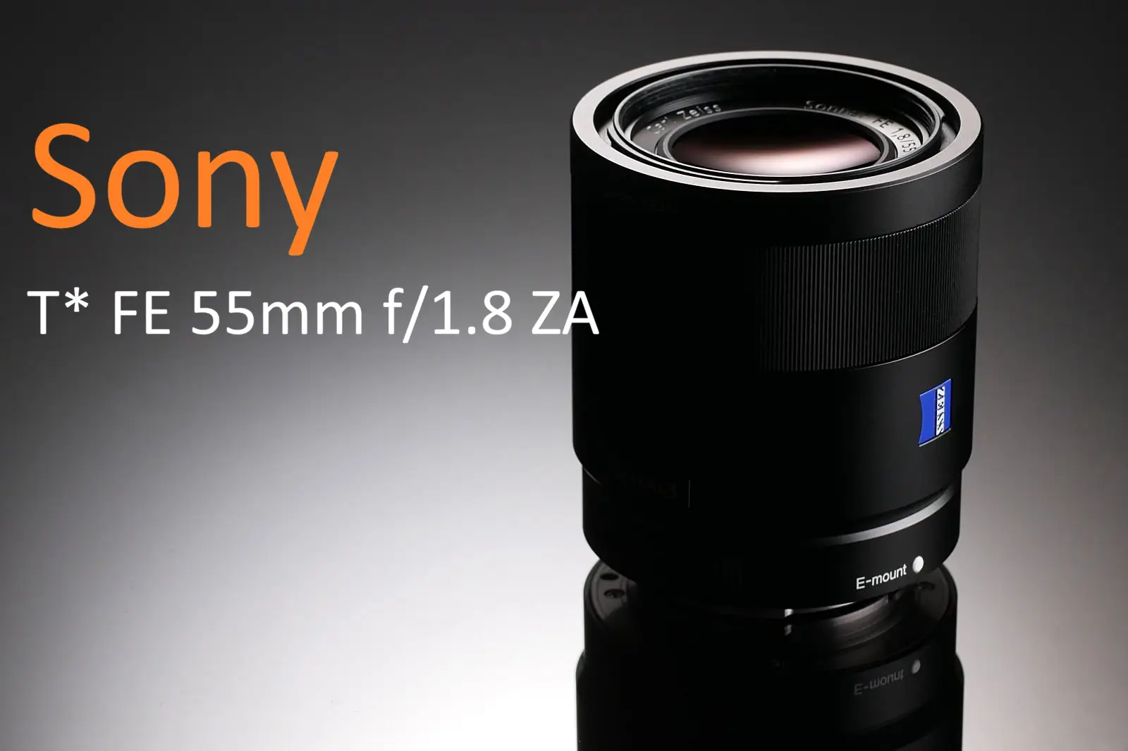 لنز سونی مدل Sony Sonnar T FE 55mm f1.8 ZA