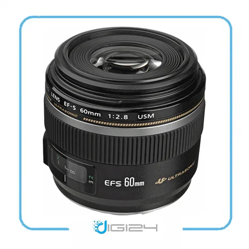 لنز کانن مدل Canon EF-S 60mm f/2.8 Macro USM