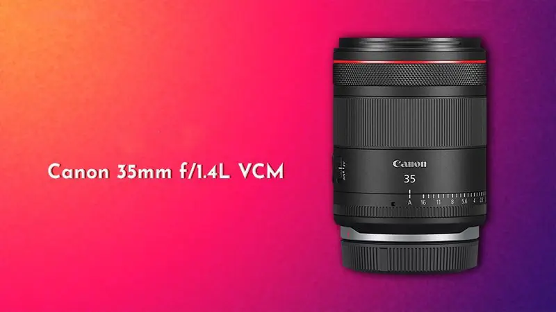 لنز کانن مدل Canon RF 35mm f1.4L VCM